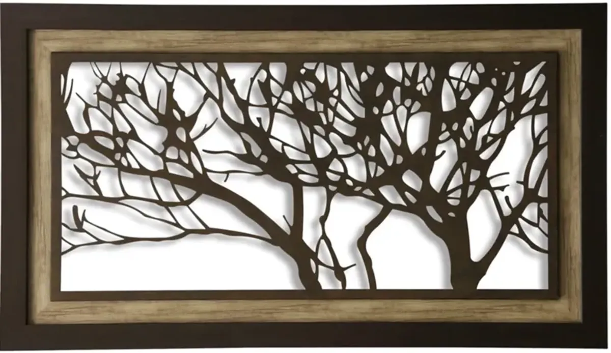 Metal Tree Wall Decor 59"W x 35"H