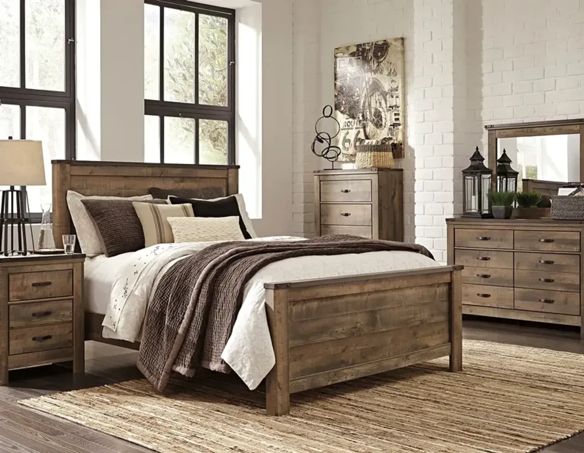 Trinell King Panel Bed