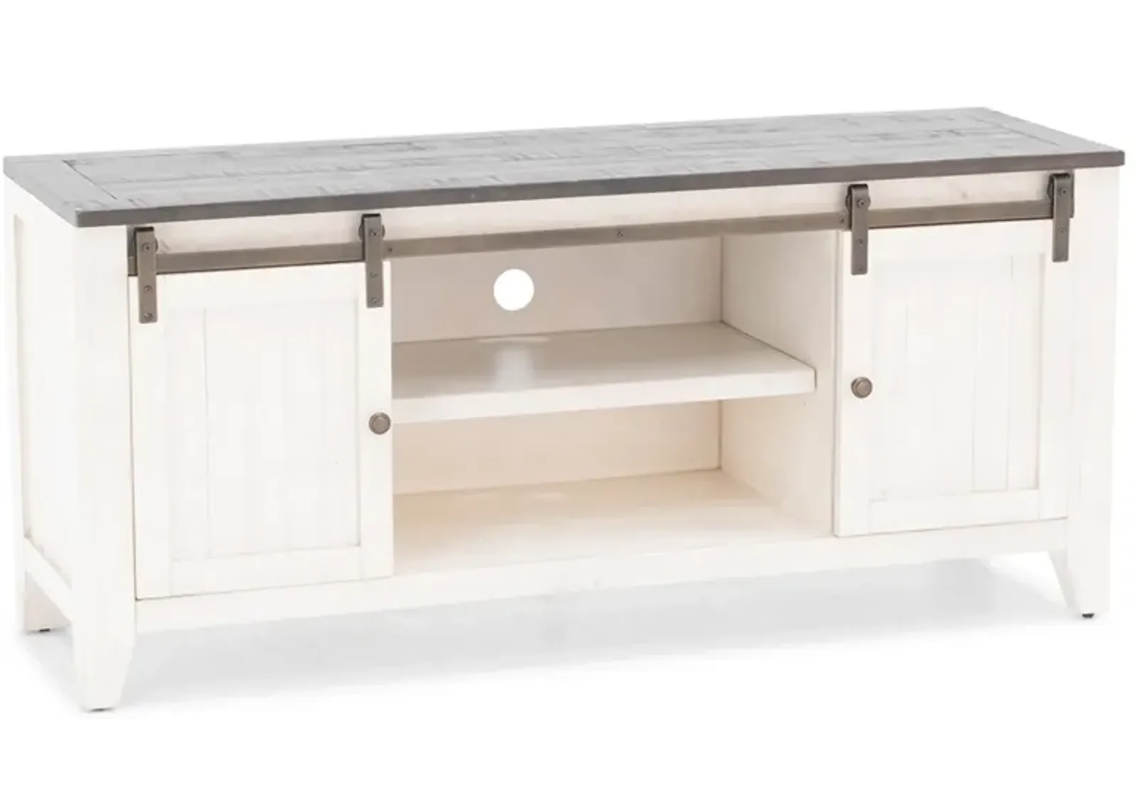 Madison County Two Tone 60" Entertainment Console