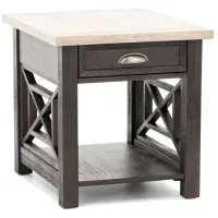 Heatherbrook Drawer End Table