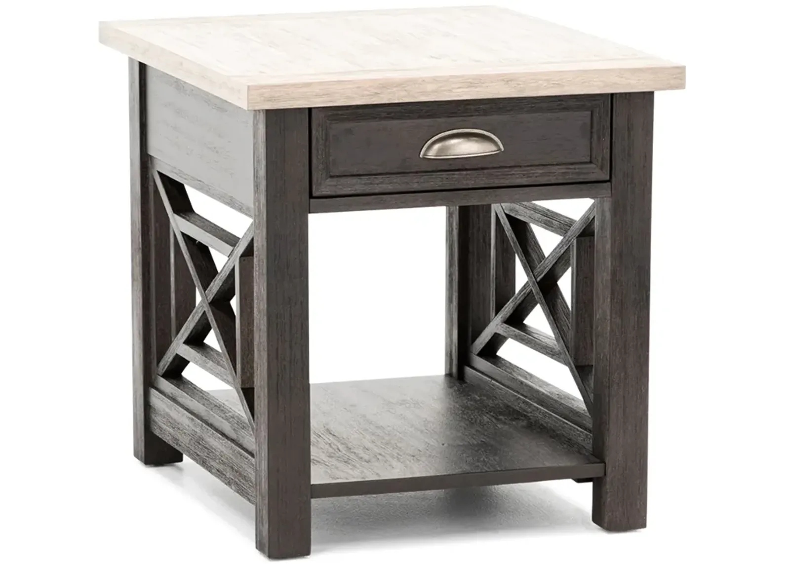 Heatherbrook Drawer End Table