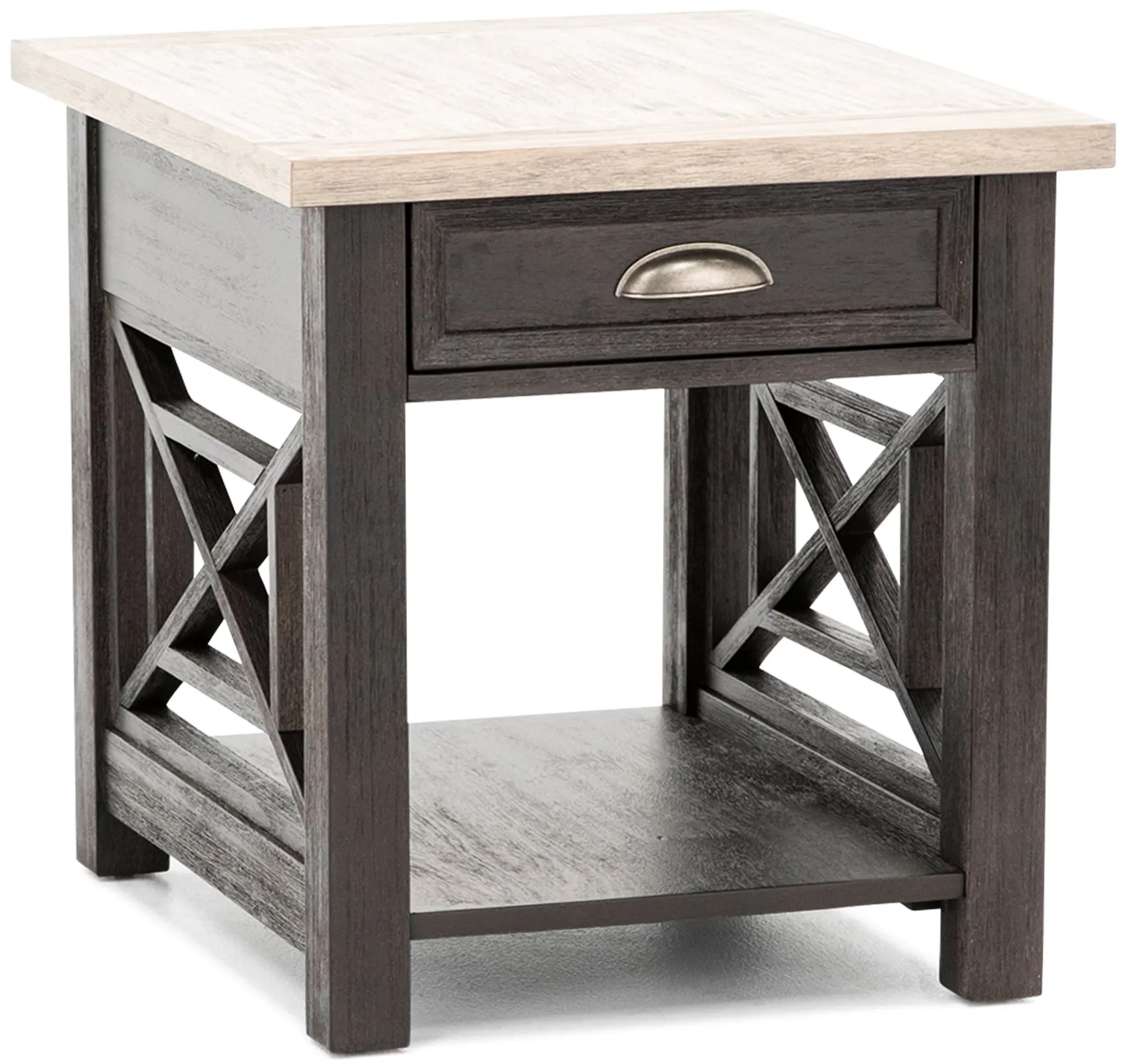 Heatherbrook Drawer End Table