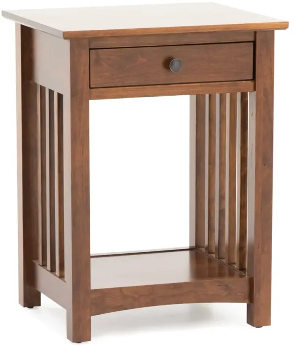 Daniel'S Amish Elegance One Drawer Nightstand In 95 Michaels