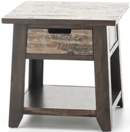 Painted Canyon End Table