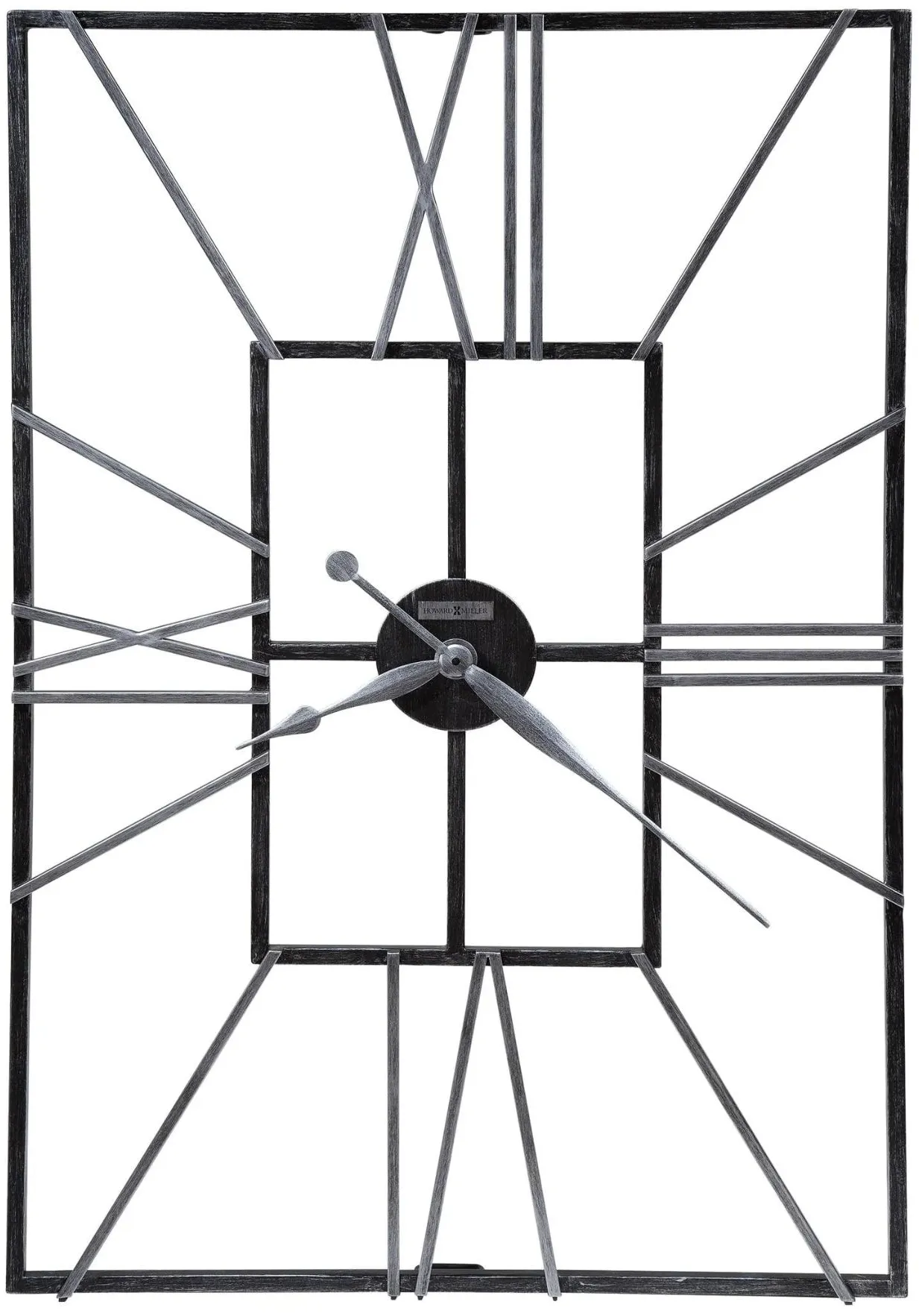 Howard Miller Wrought Iron Wall Clock 24"W x 36"H