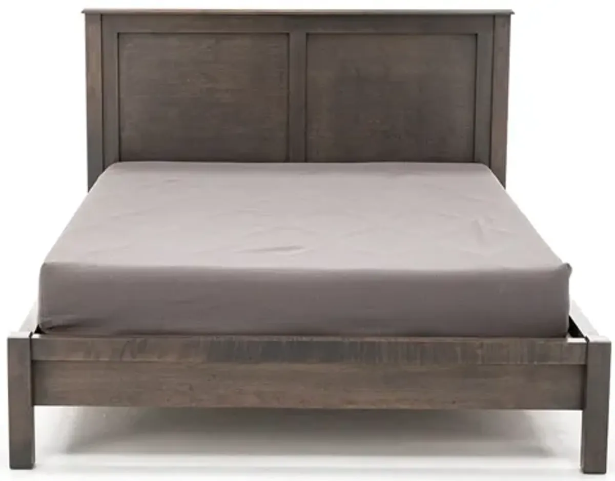 Witmer Taylor J Grey King Panel Bed with 45" Headboard