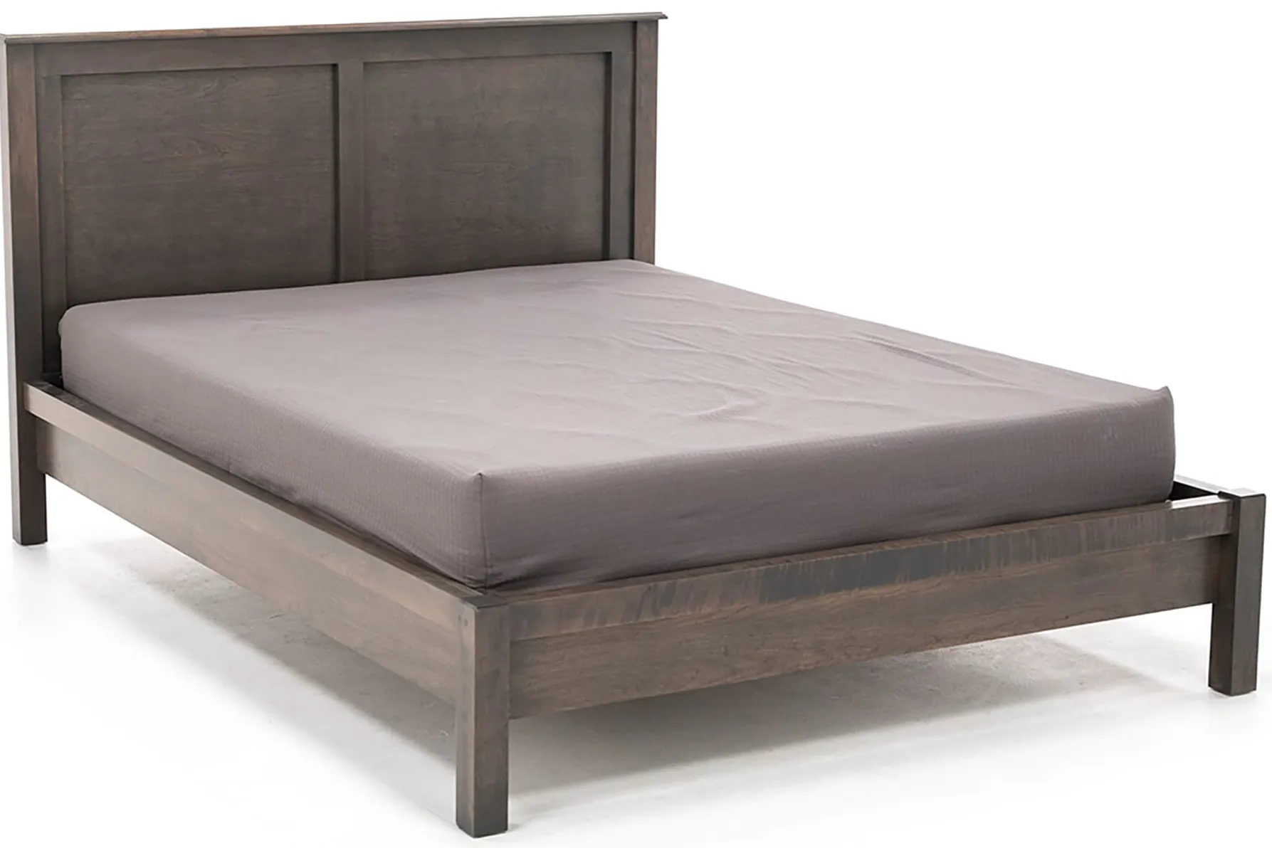 Witmer Taylor J Grey King Panel Bed with 45" Headboard