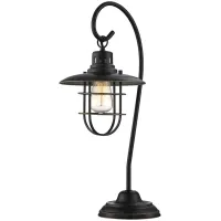 Bronze Lanterna II Table Lamp With Edison Bulb 23"H 