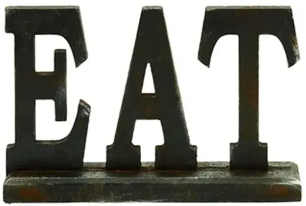 "Eat" Sign 12"W x 8"H