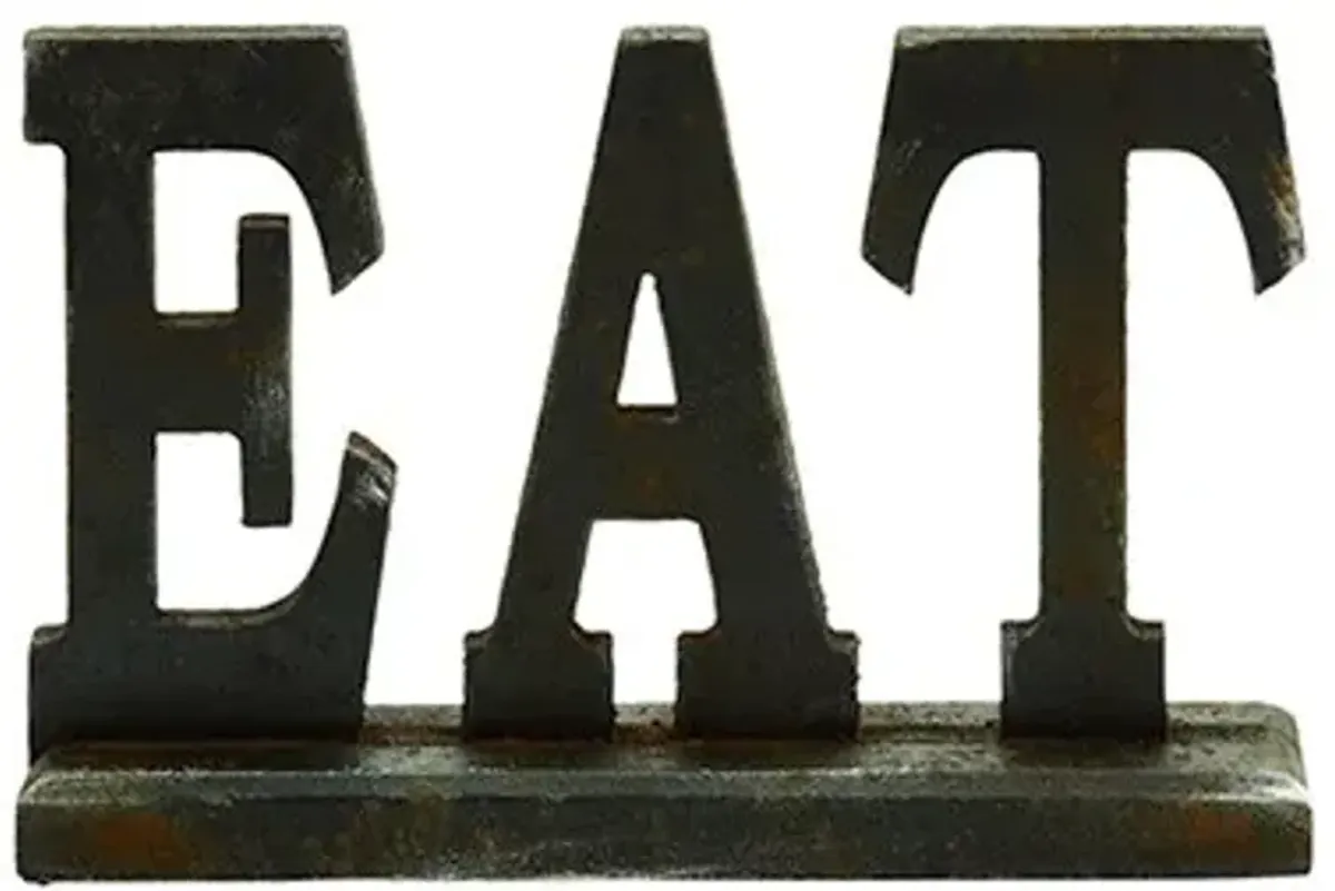 "Eat" Sign 12"W x 8"H