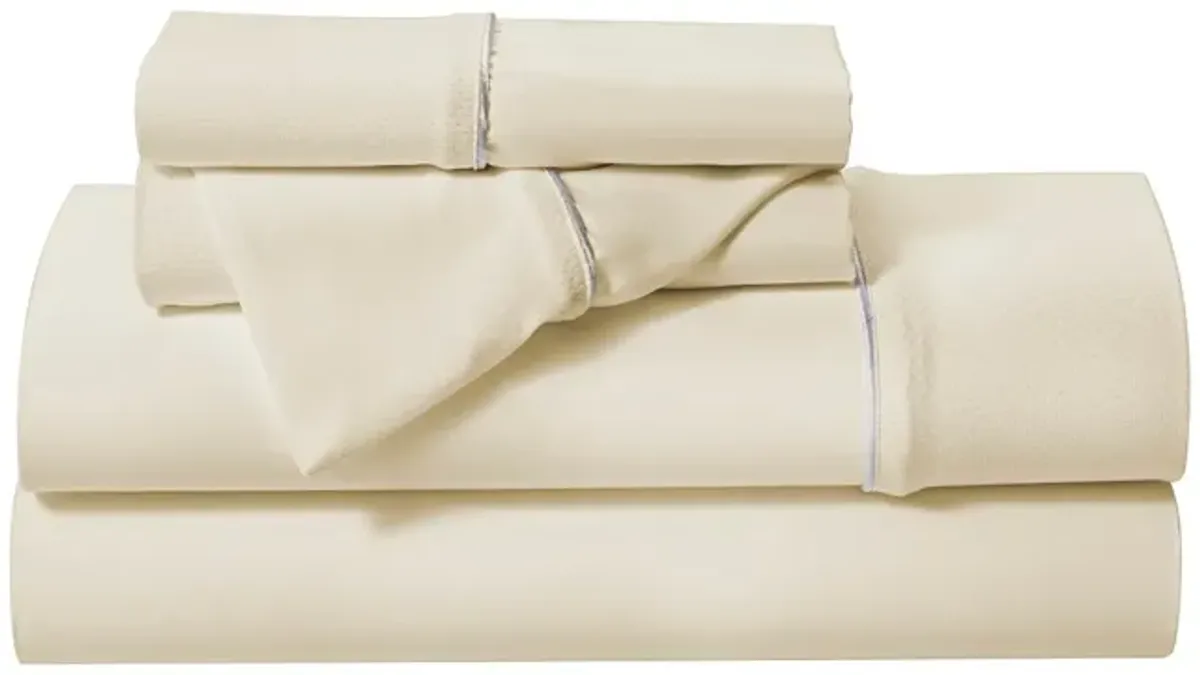 Hyper Cotton Champagne Twin Sheet