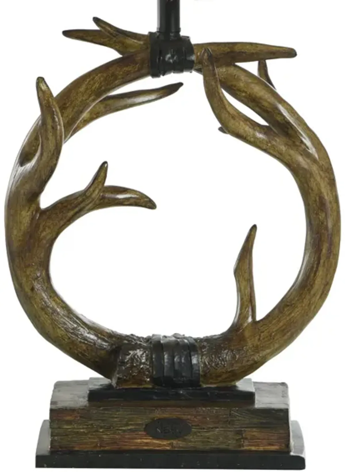 Antler Table Lamp 30"H