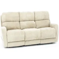 Kenwood Fully Loaded Reclining Sofa in Tan