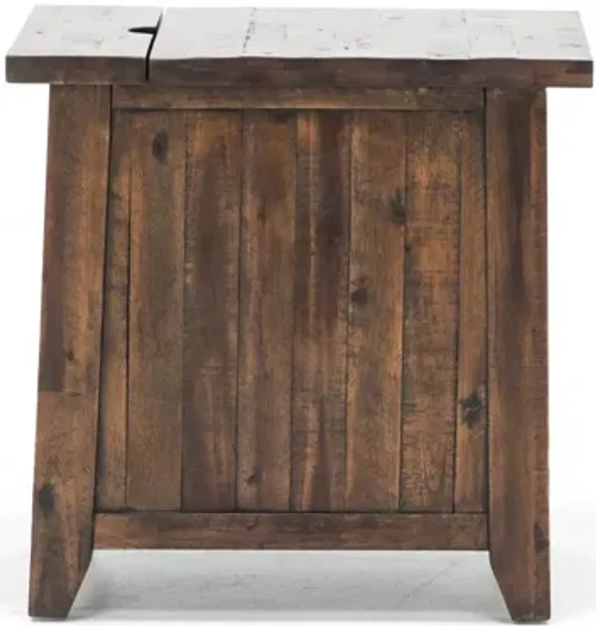 Painted Canyon Power Chairside Table