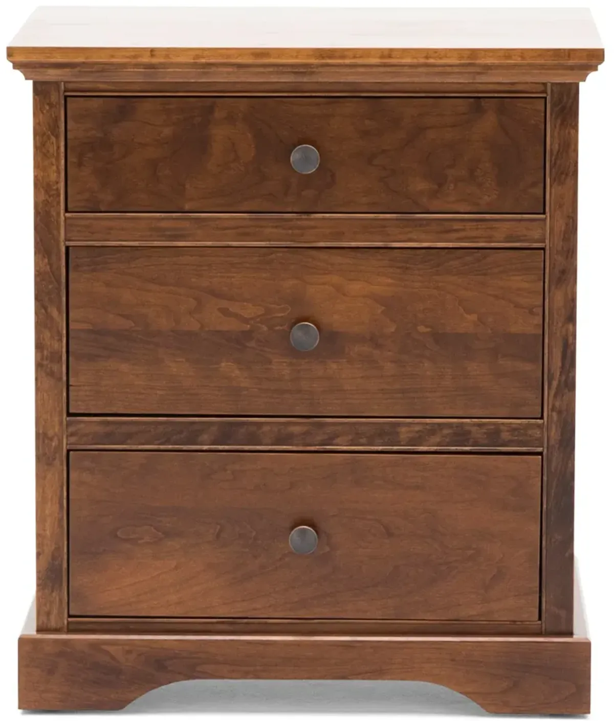 Daniel's Amish Elegance Three Drawer Nightstand