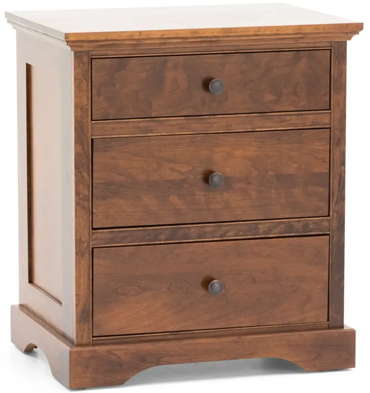 Daniel's Amish Elegance Three Drawer Nightstand