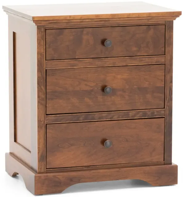 Daniel'S Amish Elegance Three Drawer Nightstand In 95 Michaels