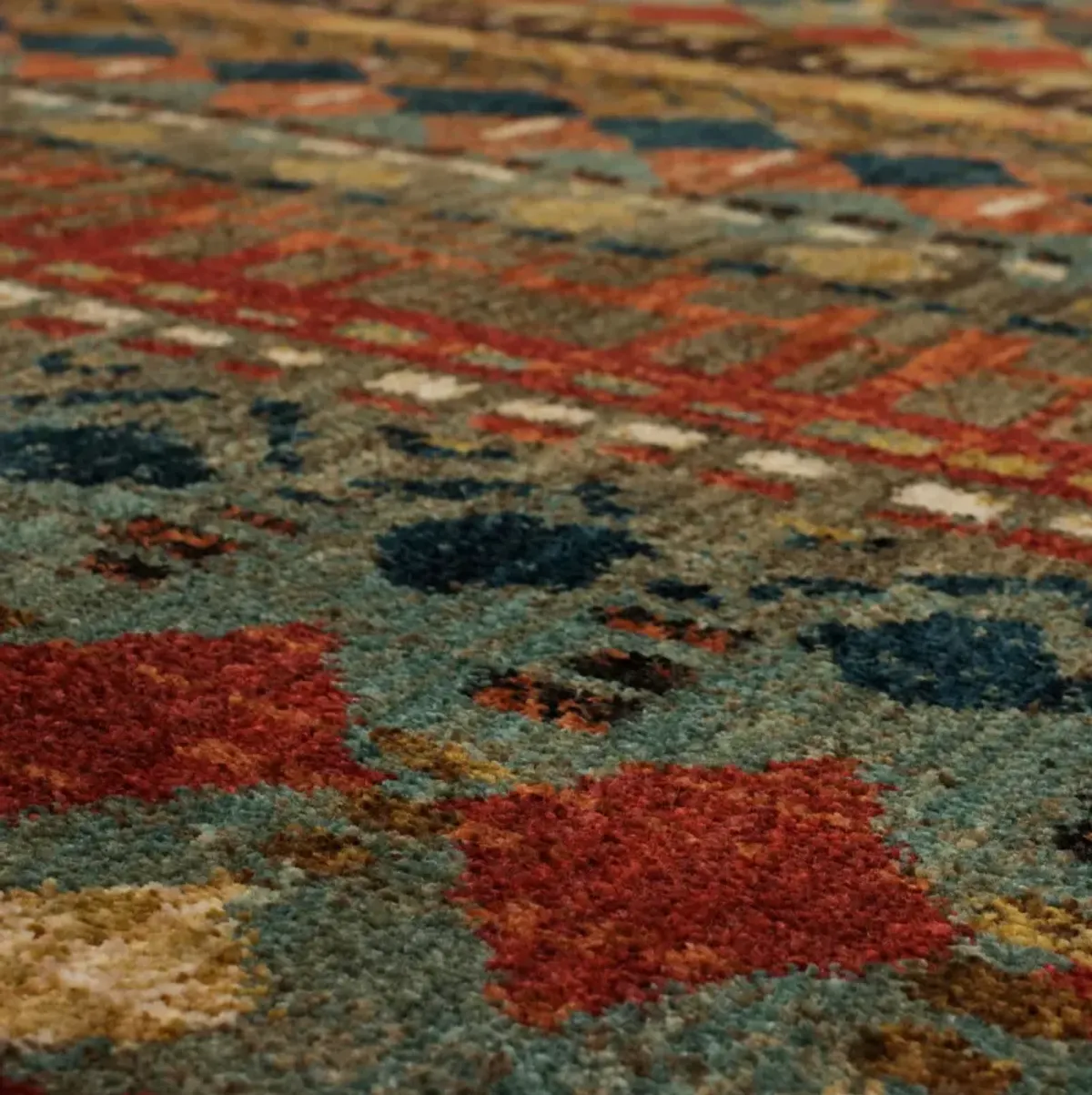 Spice Market Multi/Red Area Rug 5'3"W x 7'10"L