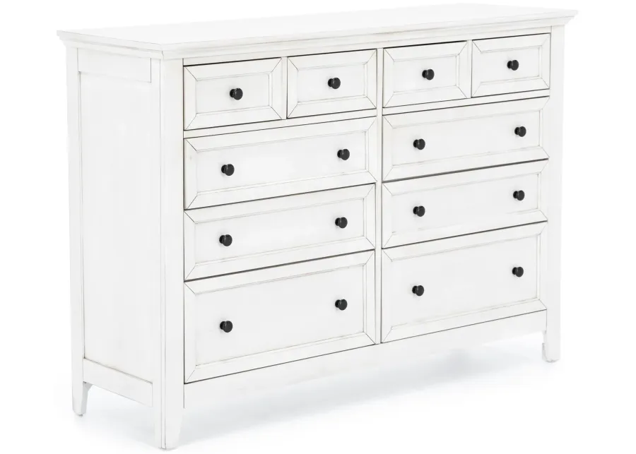 San Mateo White Dresser