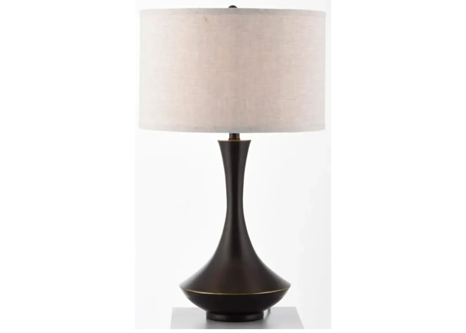 Bronze Metal Table Lamp 29"H