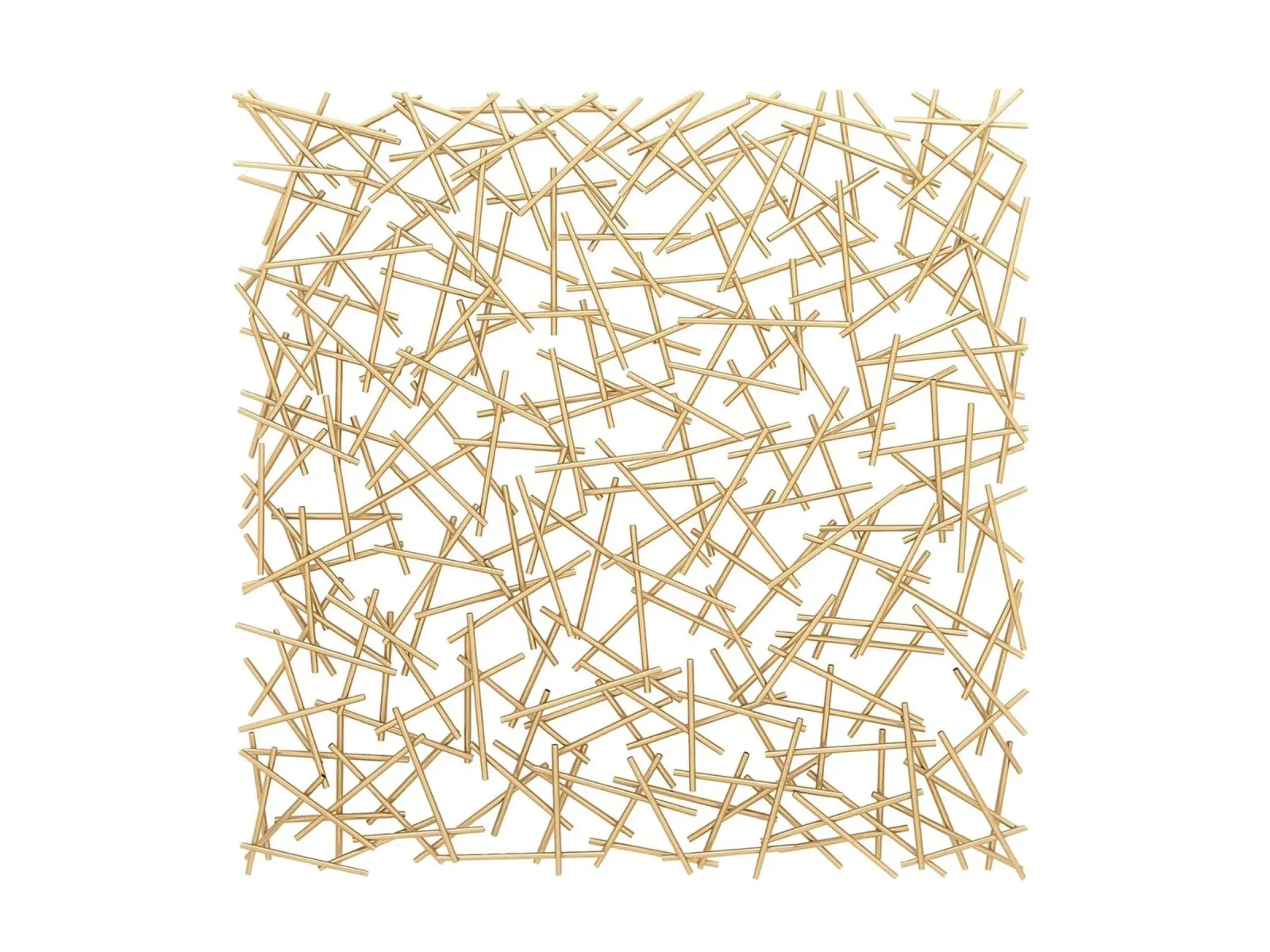 Gold Sticks Wall Decor 40"W x 40"H