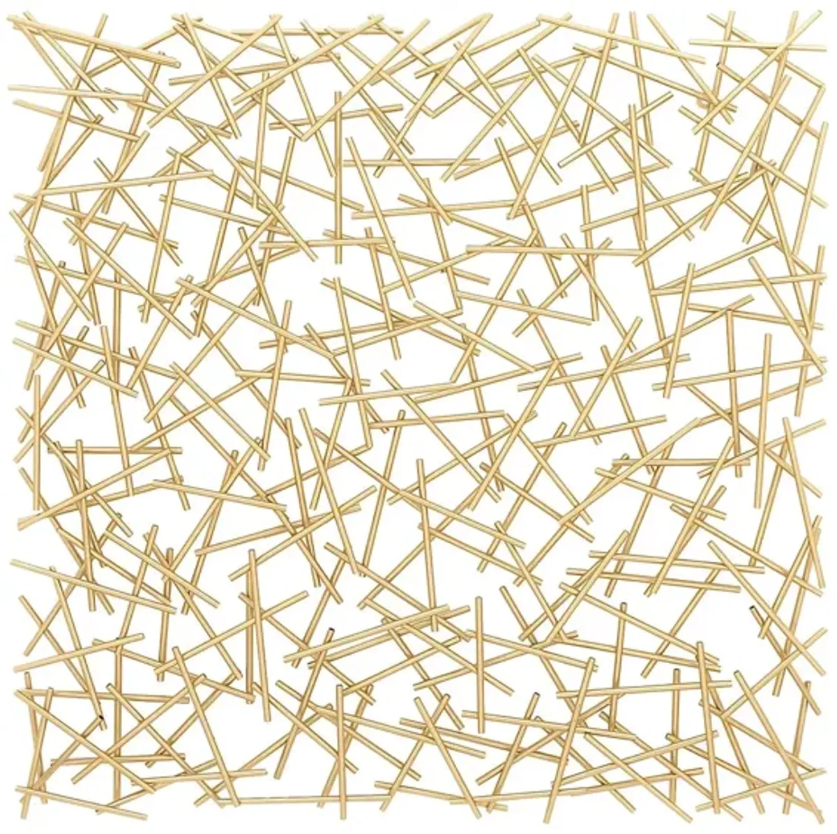 Gold Sticks Wall Décor 40"W x 40"H