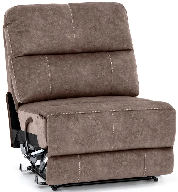 Tenor 5-Pc. Power Headrest Reclining Modular in Cocoa