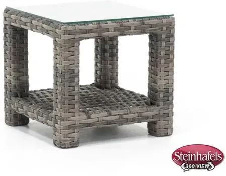 Grand Stafford Glass Top End Table