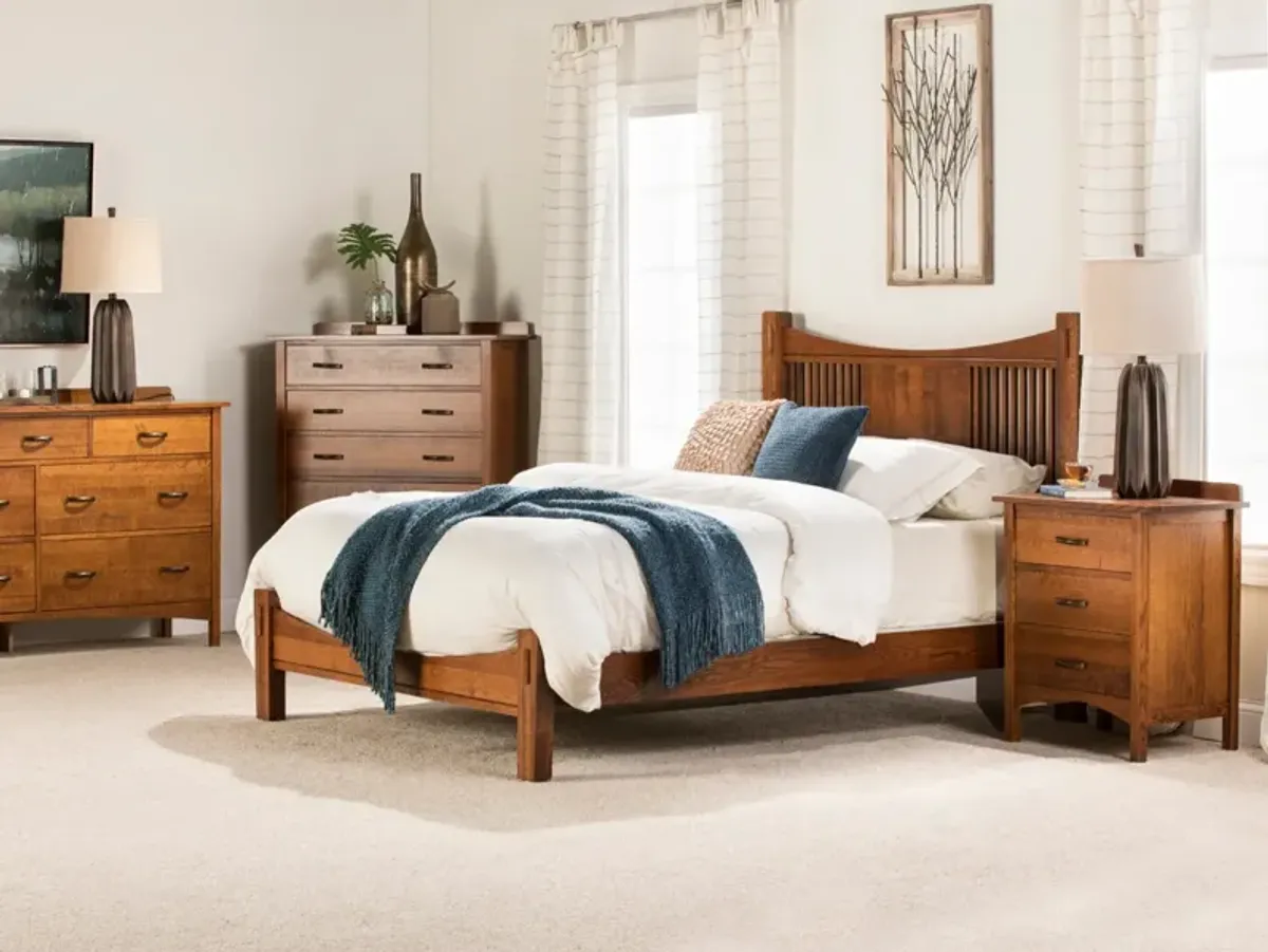 Witmer Heartland Full Slat Bed w/Low Profile Footboard