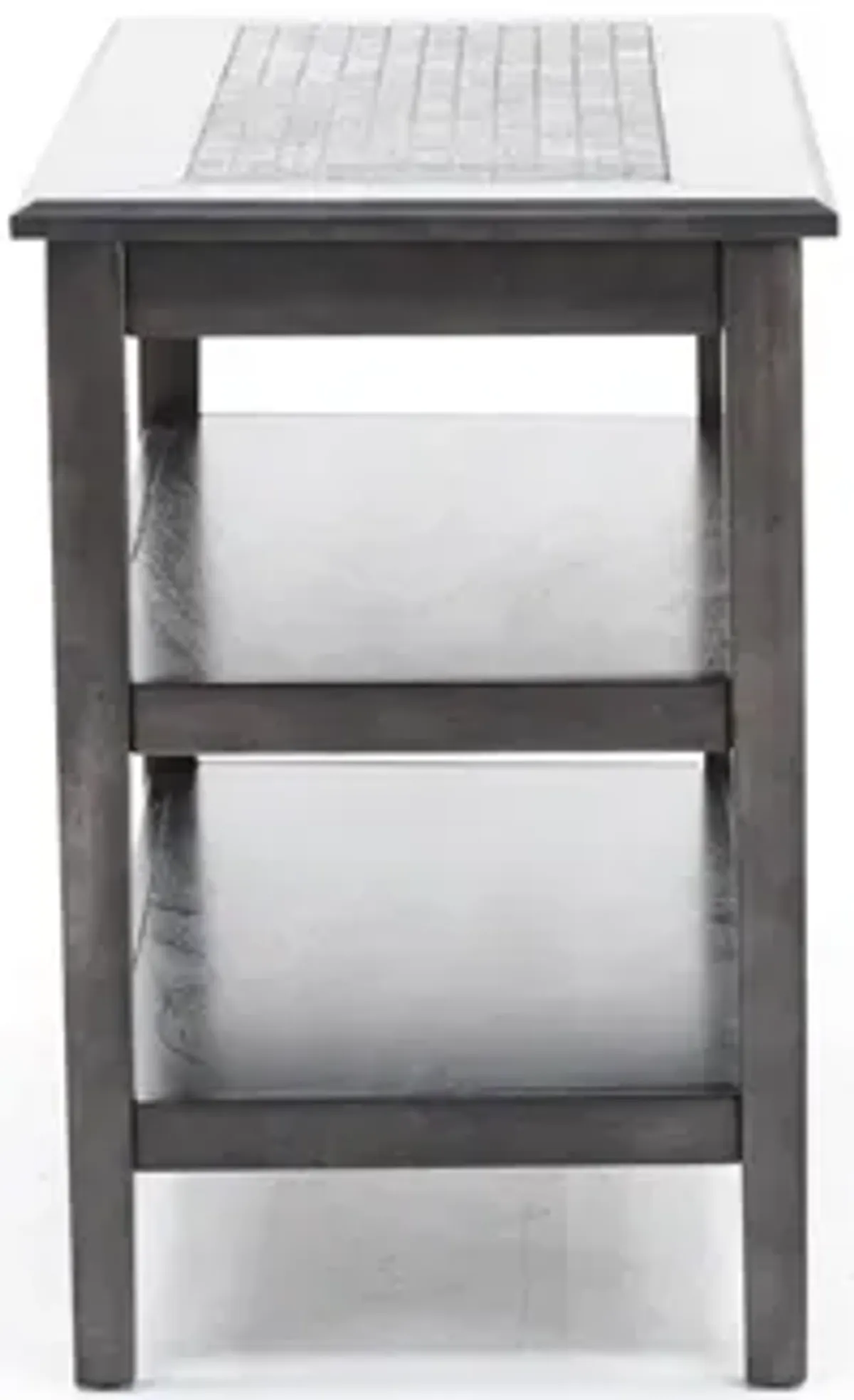 Grey Mosaic Console Table