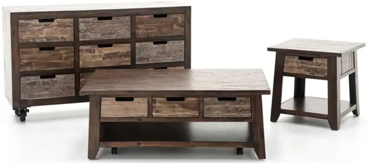 Painted Canyon Cocktail Table