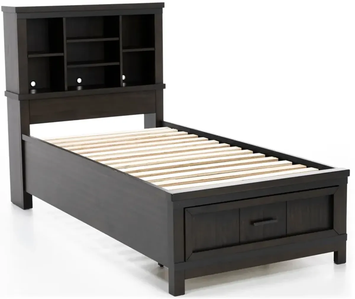 Thornwood Twin Bookcase Storage Bed