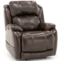 Milan Leather Fully Loaded Recliner