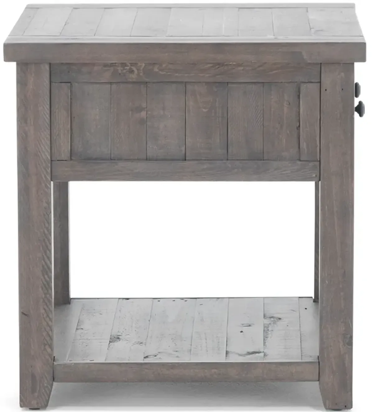 Madison County Barnwood End Table