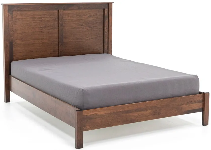 Witmer Taylor J Queen Panel Bed with 45" Headboard in Finish 16