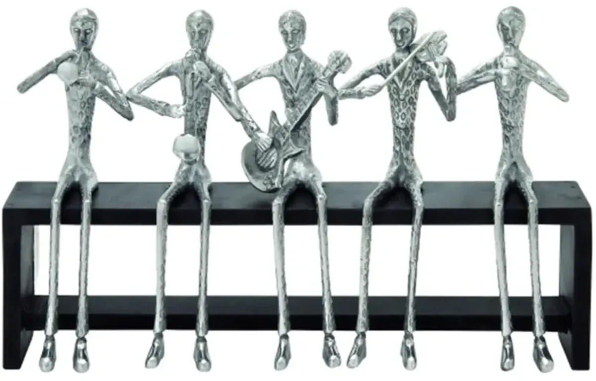 Five Man Musical Band 21"W x 13"H