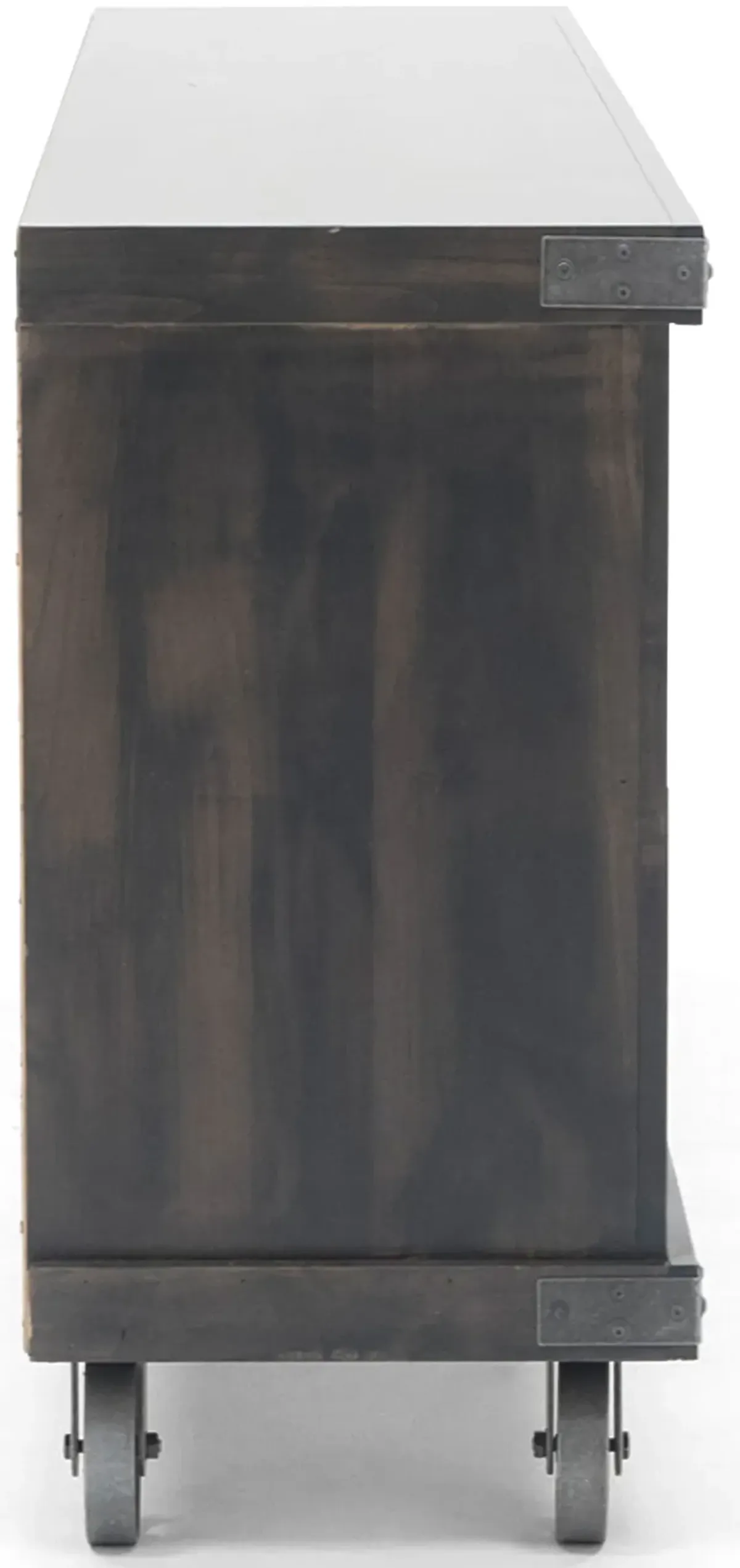 Industrial Ghost Black 84" Entertainment Console