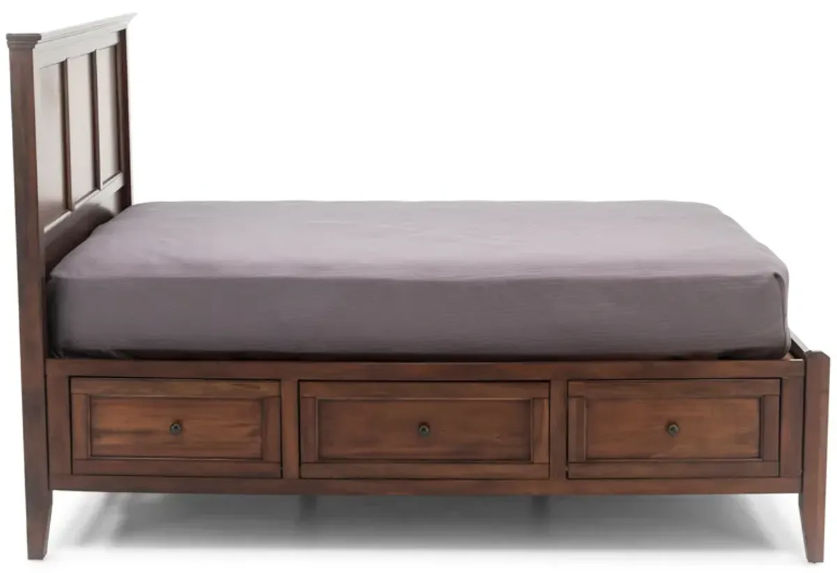 Simplicity King Storage Bed