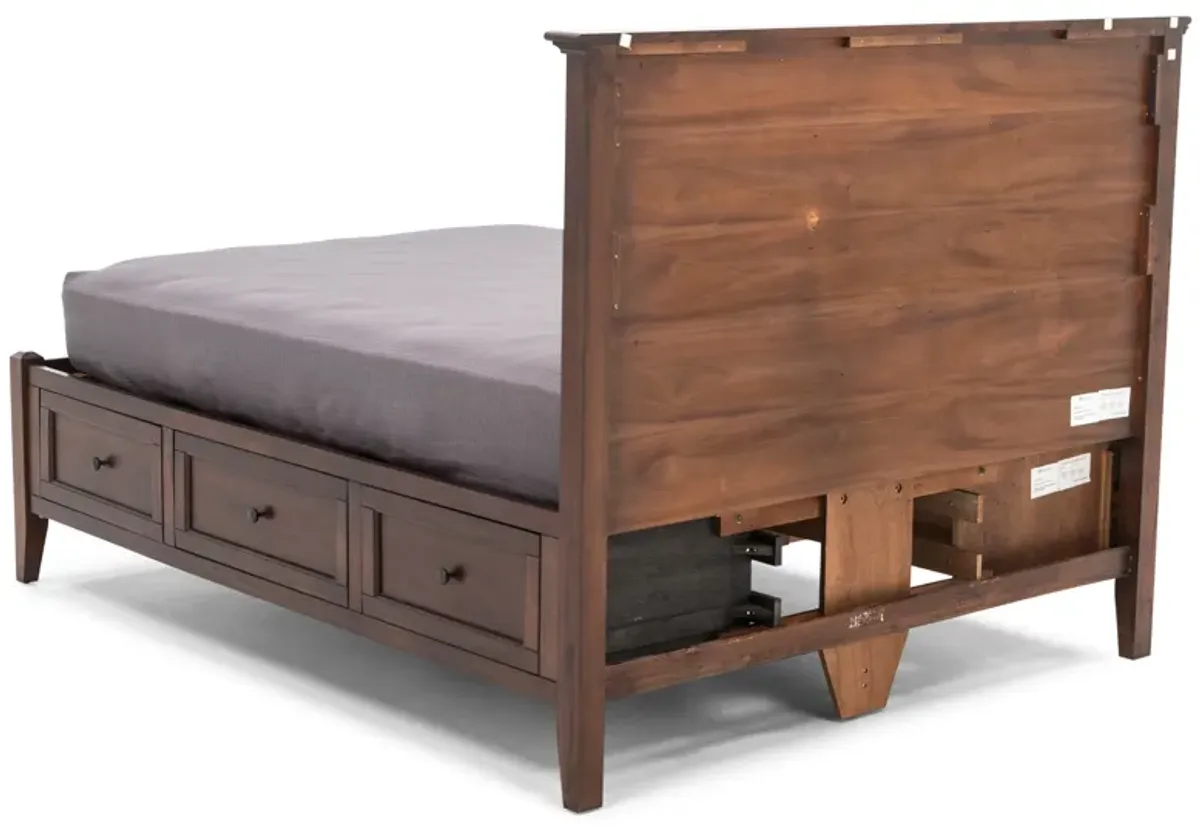 Simplicity King Storage Bed