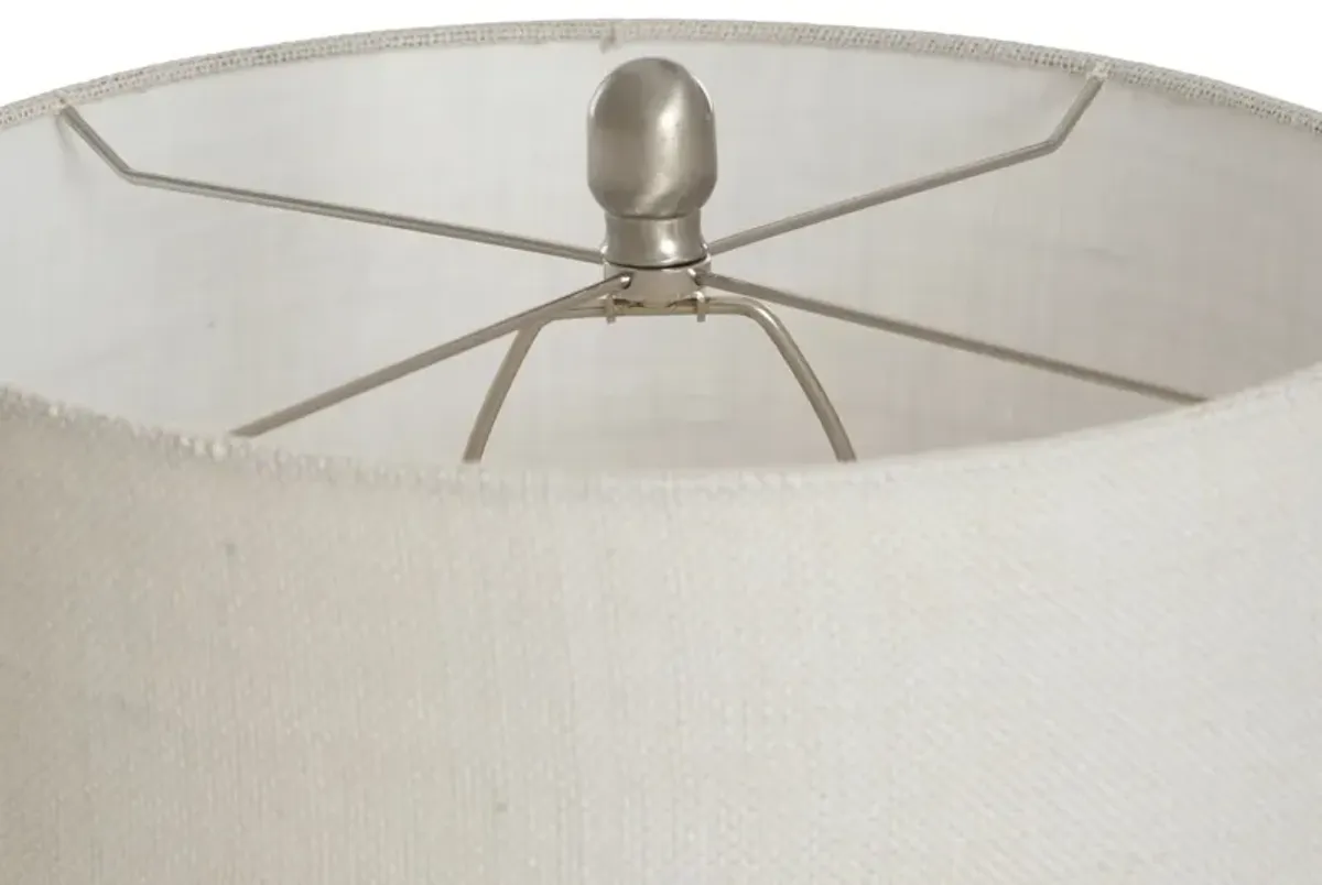 Brown Concrete Table Lamp 30"H