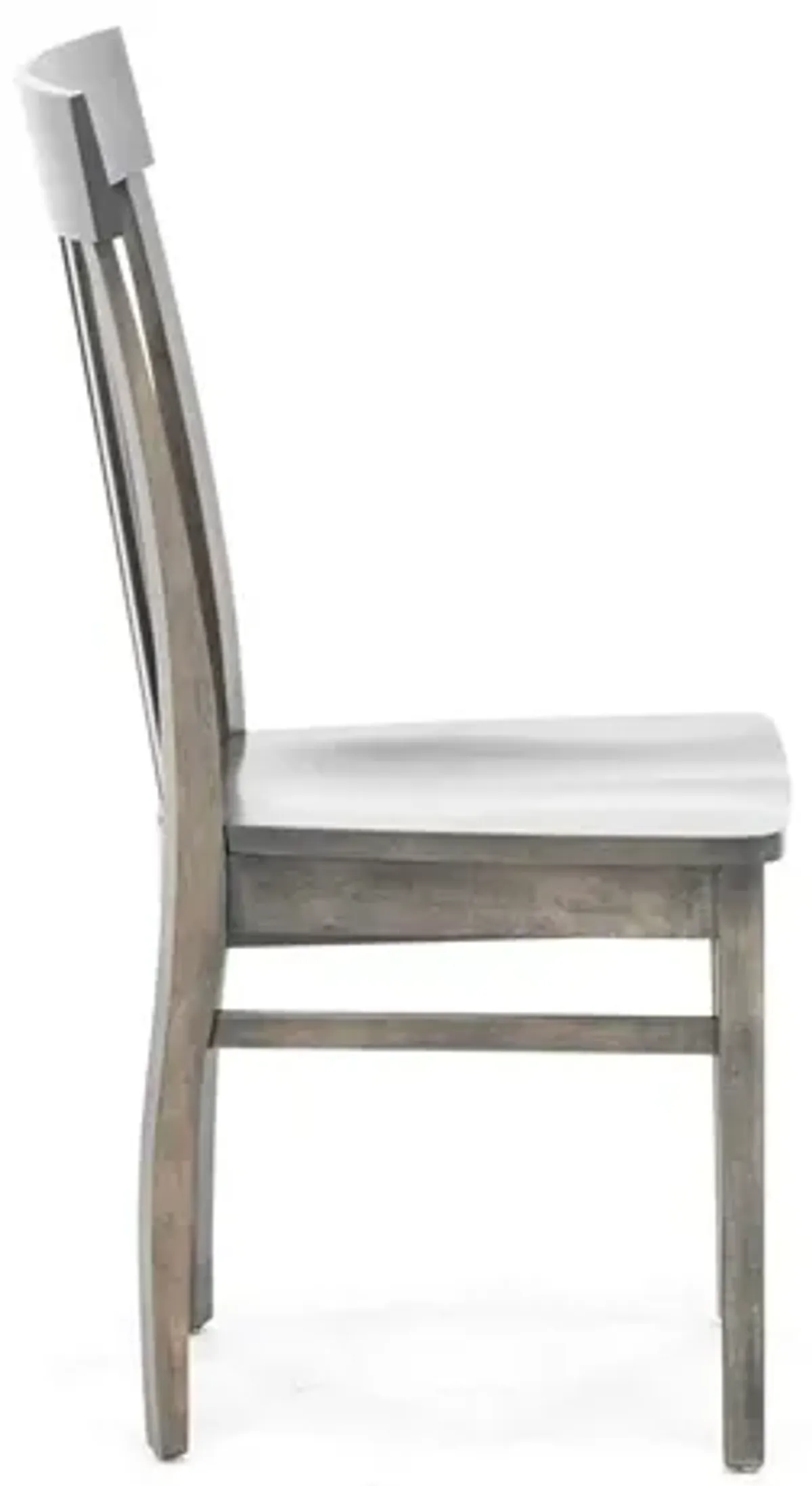 Venice Slat Back Side Chair in Mineral