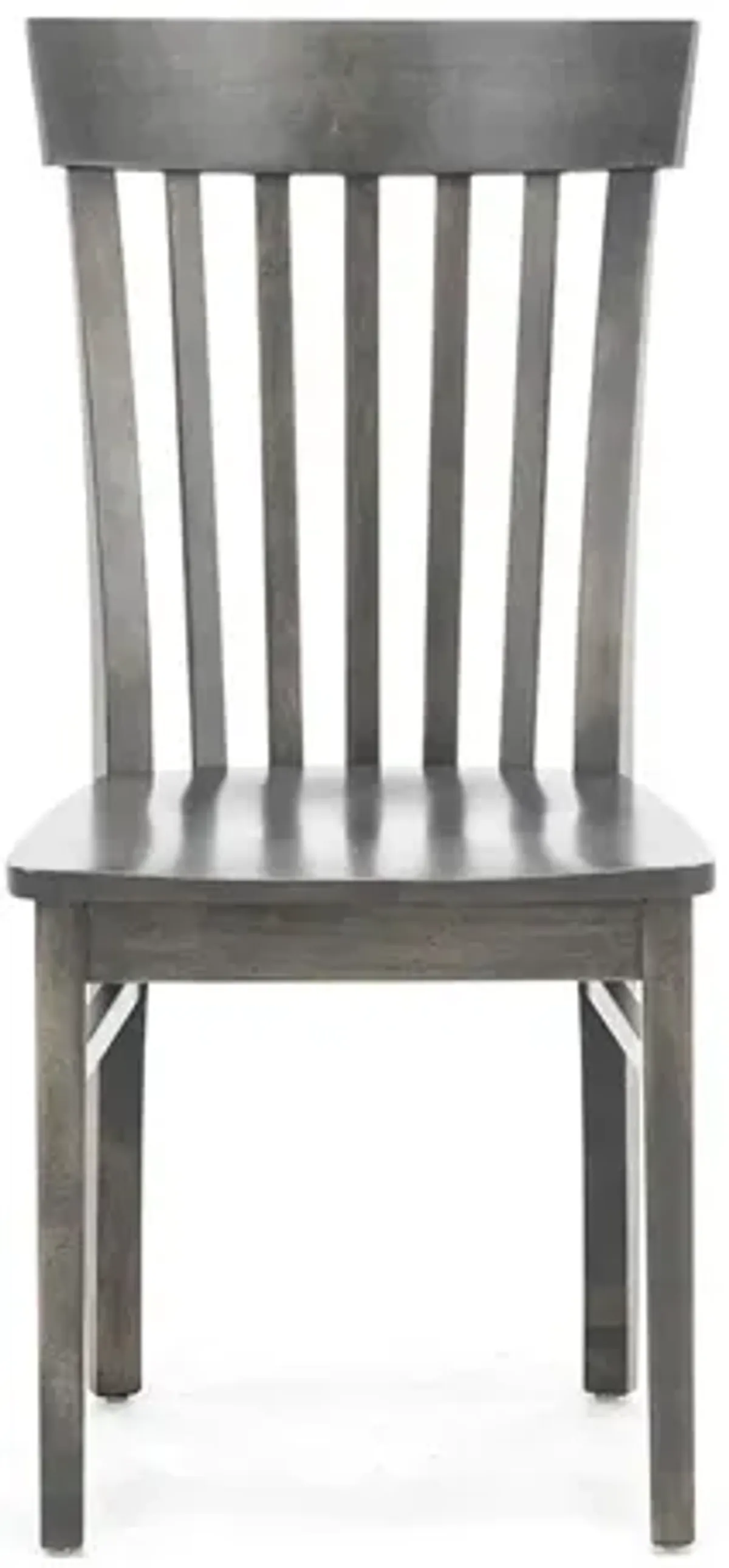 Venice Slat Back Side Chair in Mineral