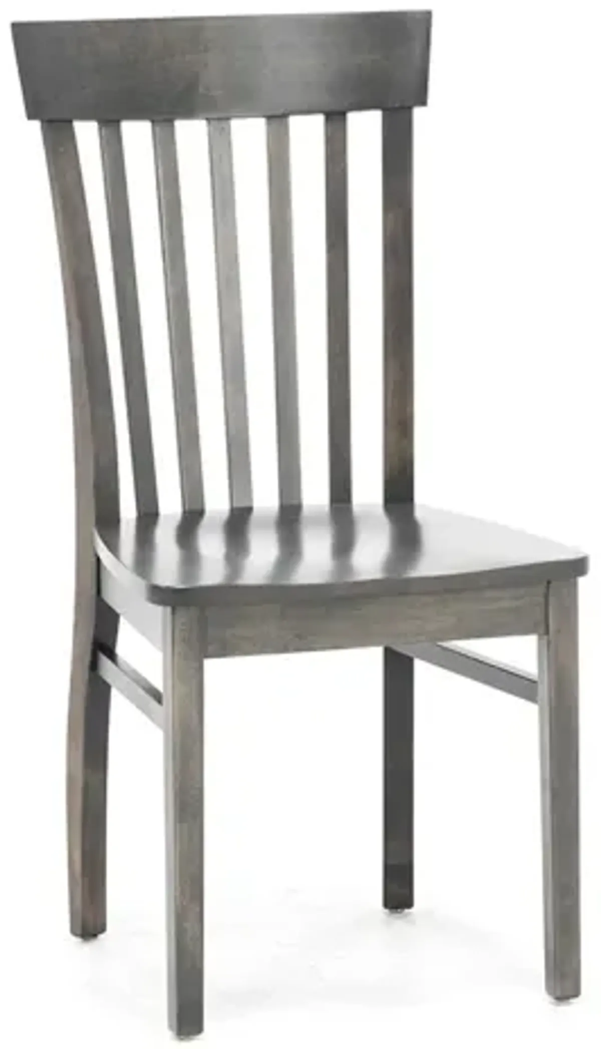 Venice Slat Back Side Chair in Mineral