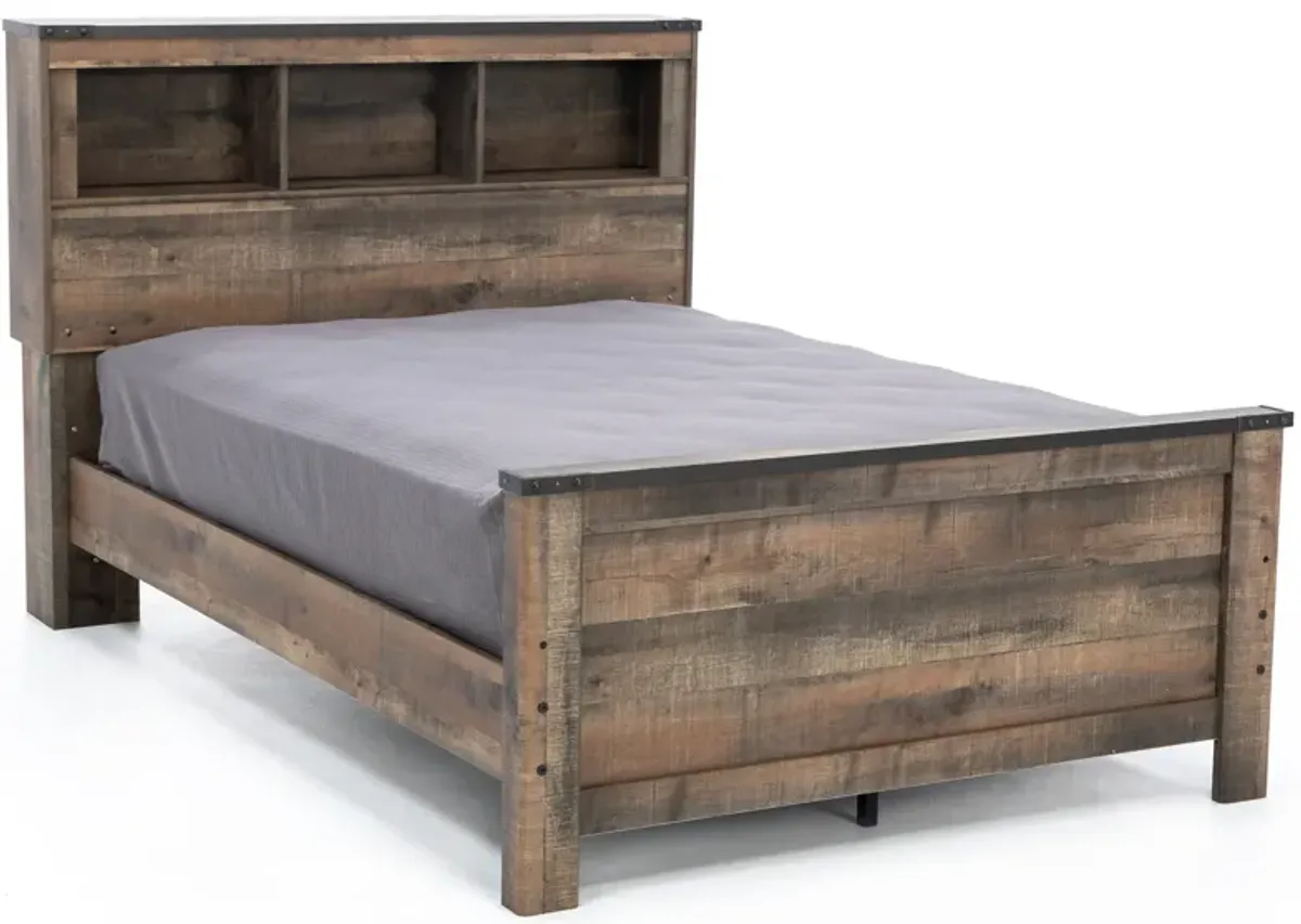 Trinell Full Bookcase Bed