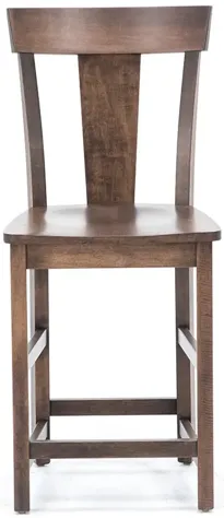 Laker T-Back Counter Stool in Walnut