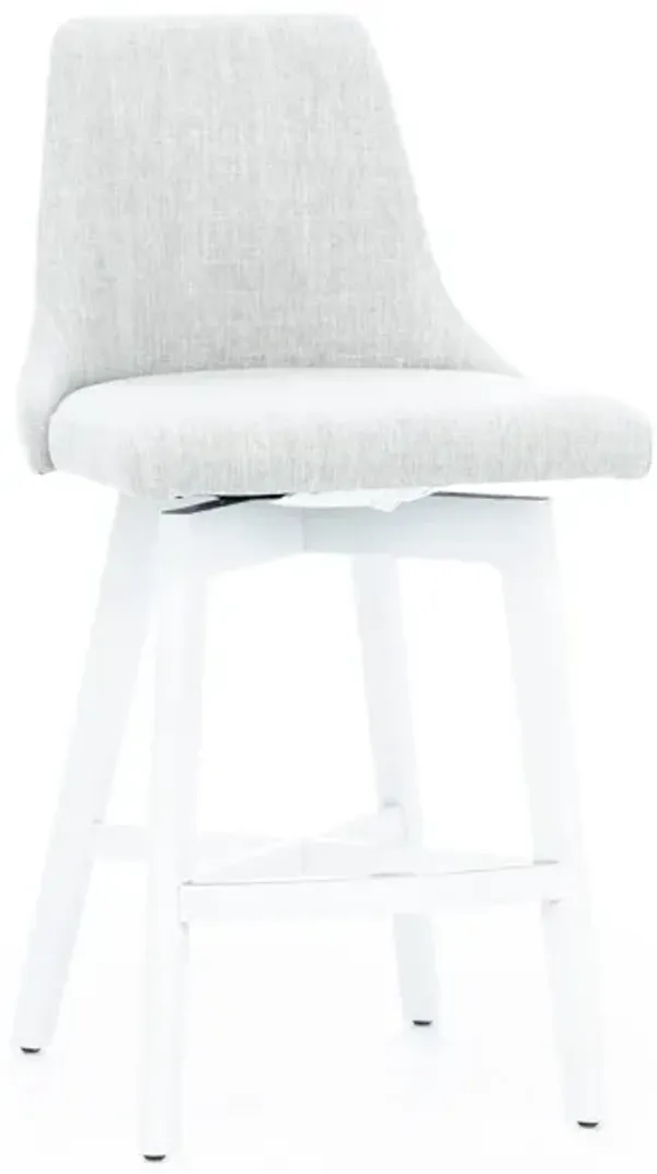 Canadel Downtown 25.25" Upholstered Swivel Stool 8141