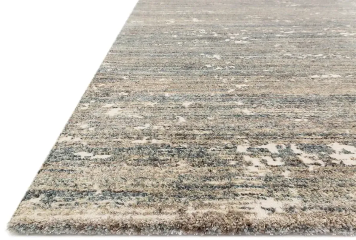 Augustus Fog Area Rug 5'3"W x 7'8"L