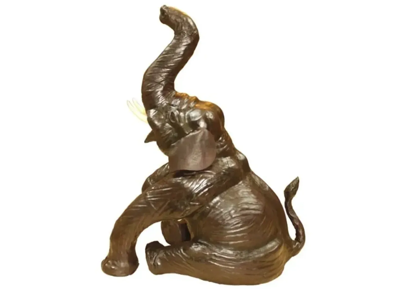 Baby Elephant Sitting 12"H