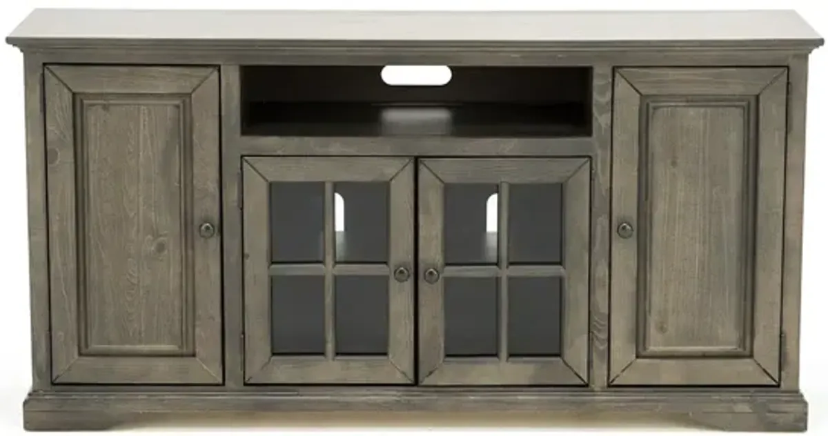 Hamilton 64" Storm Grey Entertainment Console