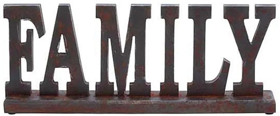 "Family" Sign 20"W x 8"H